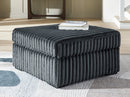 Midnight-Madness Oversized Accent Ottoman