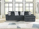 Midnight-Madness Sectional Sofa with Chaise