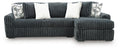 Midnight-Madness Sectional Sofa with Chaise