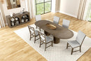 Clements 9-Piece: Table + 8 Chairs