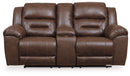 Stoneland Reclining Loveseat with Console image