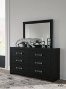 Maeling Dresser and Mirror