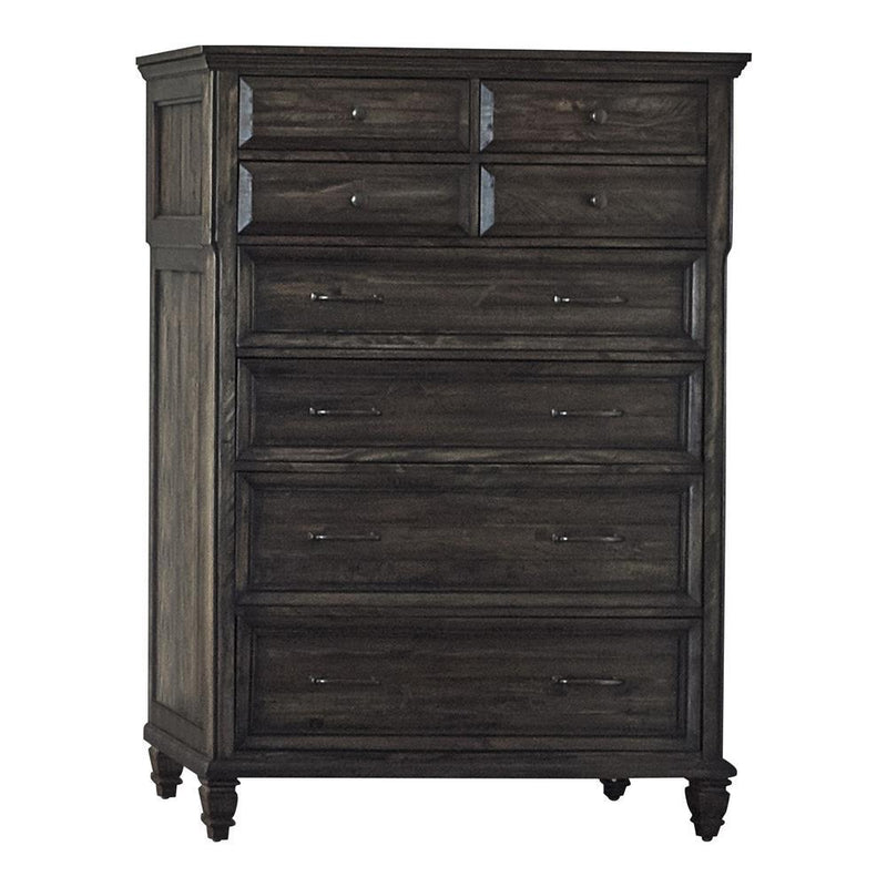 Avenue 8-drawer Chest Weathered Burnished Brown - Plush Home Furniture (CA) 