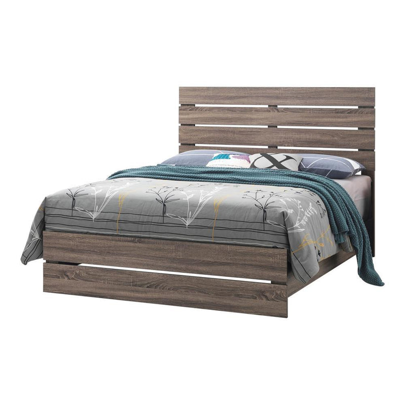Brantford Queen Storage Bed Barrel Oak - Plush Home Furniture (CA) 