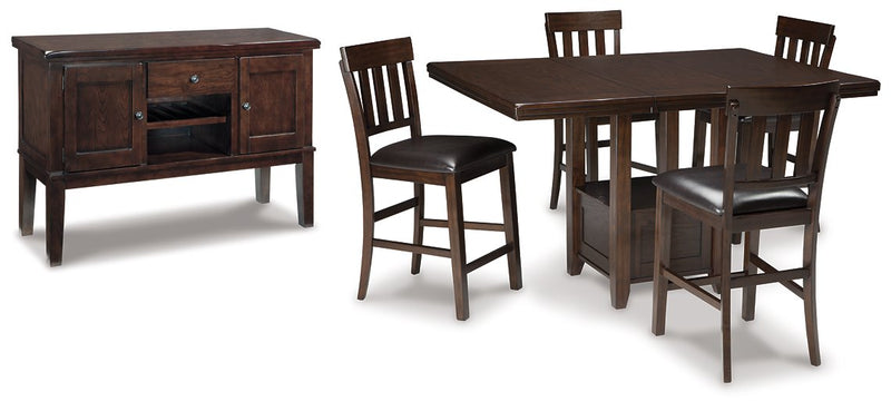 Haddigan Counter Height Dining Set - Plush Home Furniture (CA) 