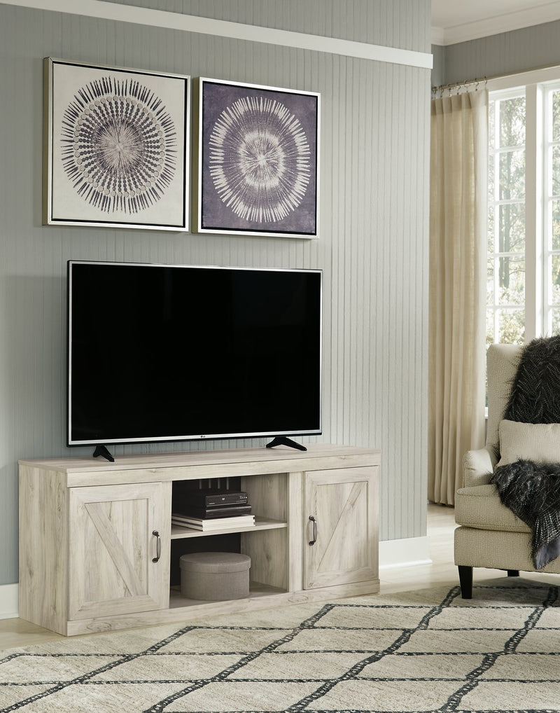 Bellaby TV Stand with Electric Fireplace - Plush Home Furniture (CA) 
