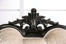 Acapulco White & Espresso Loveseat