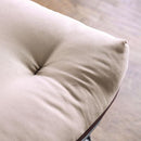 Aksel Black/Red Futon Mattress, Black, Red & Gray