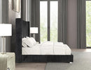 Cadwell E.King, Queen, & Full Bed White, Gray, & Black