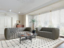 AVERSA Chair, Black, Gray, & White