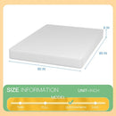 Forsythia 8" Green Tea Gel Memory Foam