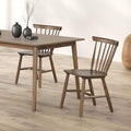 Beale Dining Table Walnut & Black