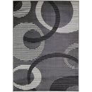 Blitar Brown Black, Brown Cream, & Gray 5' X 7' Area Rug