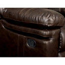 Listowel Brown Love Seat