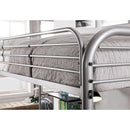Opal Iii Black & Silver Twin Loft Bed