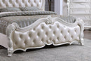 Ventresca 4 & 5 Piece Queen Bedroom Set White & Chrome