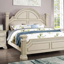PAMPHILOS E.King Bed, Gray/White