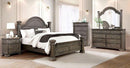 PAMPHILOS Queen Bed, Gray/White
