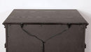 PAMPHILOS E.King Bed, Gray/White