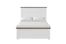 Bed Pinetop Blue & White