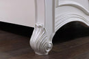 Francione Bed Chrome & Cherry