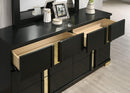 Lillestrom Bed Black
