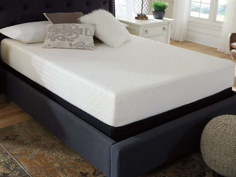 10 Inch Chime Memory Foam Mattress in a Box - Plush Home Furniture (CA) 
