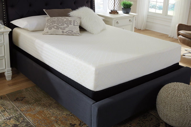10 Inch Chime Memory Foam Mattress in a Box - Plush Home Furniture (CA) 