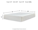 Chime 12 Inch Memory Foam Mattress in a Box