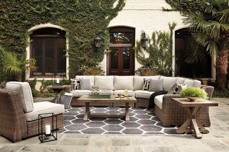 Beachcroft Outdoor Seating Set - Plush Home Furniture (CA) 