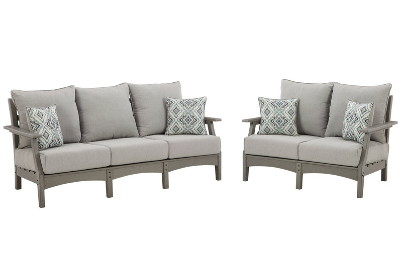 Visola Outdoor Seating Set - Plush Home Furniture (CA) 