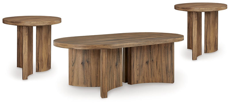 Austanny Occasional Table Set - Plush Home Furniture (CA) 