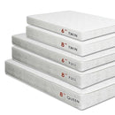 Daisy White 8" Bunkie Board Combo Mattress