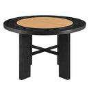 Gaetani 5 Pc. Dining Table Set All Black