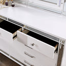 BRACHIUM King Bed, White
