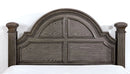 PAMPHILOS E.King Bed, Gray/White