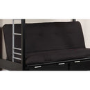 KNOX Black 6"/8" Black Futon Mattress