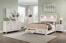 KARLA Cal.King, E.King & Queen Bed, Gray & White