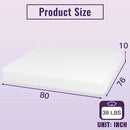 Nasturtium 10" E.King Bamboo Charcoal Infused Memory Foam