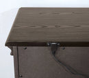 PAMPHILOS E.King Bed, Gray/White