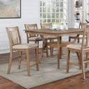 Upminster 7 Pc Counter Ht Table Set