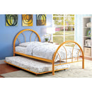 Rainbow Full Bed Black, White, Silver, Black, & Green