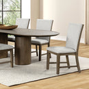 Clements 9-Piece: Table + 8 Chairs