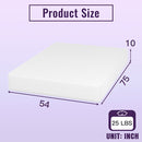 Nasturtium 10" Full Bamboo Charcoal Infused Memory Foam