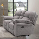 JOSIAS Loveseat Fabric/Leatherette