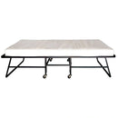Framos Rollaway Bed w/ Polyfiber Mattress 30"/48" Wide