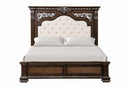 Promenade Bed Brown & White