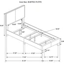 Dorian Panel Bed