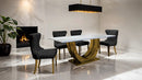 Portanova Gold Chair (2/CTN)