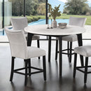 Sabro 5 Pc Counter Ht Table Set Black